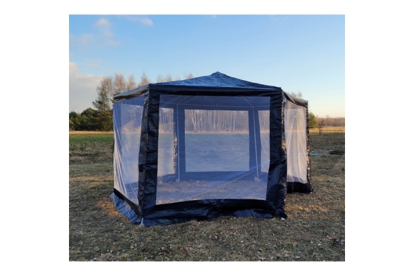 Namiot klik 6-kątny 2x2x2 z moskitierą